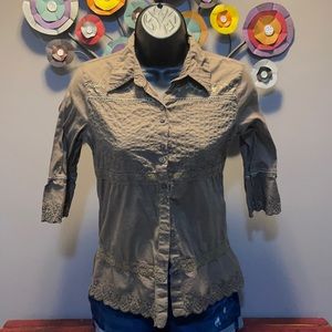 Ladies Button down top